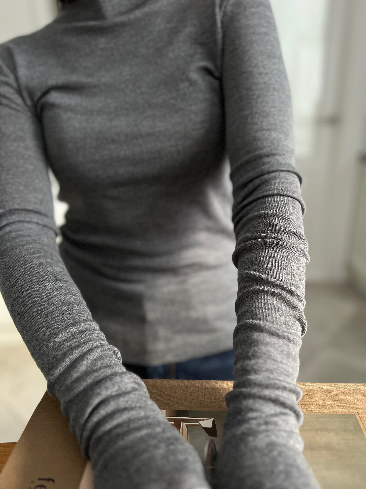 st moritz long sleeve merino top