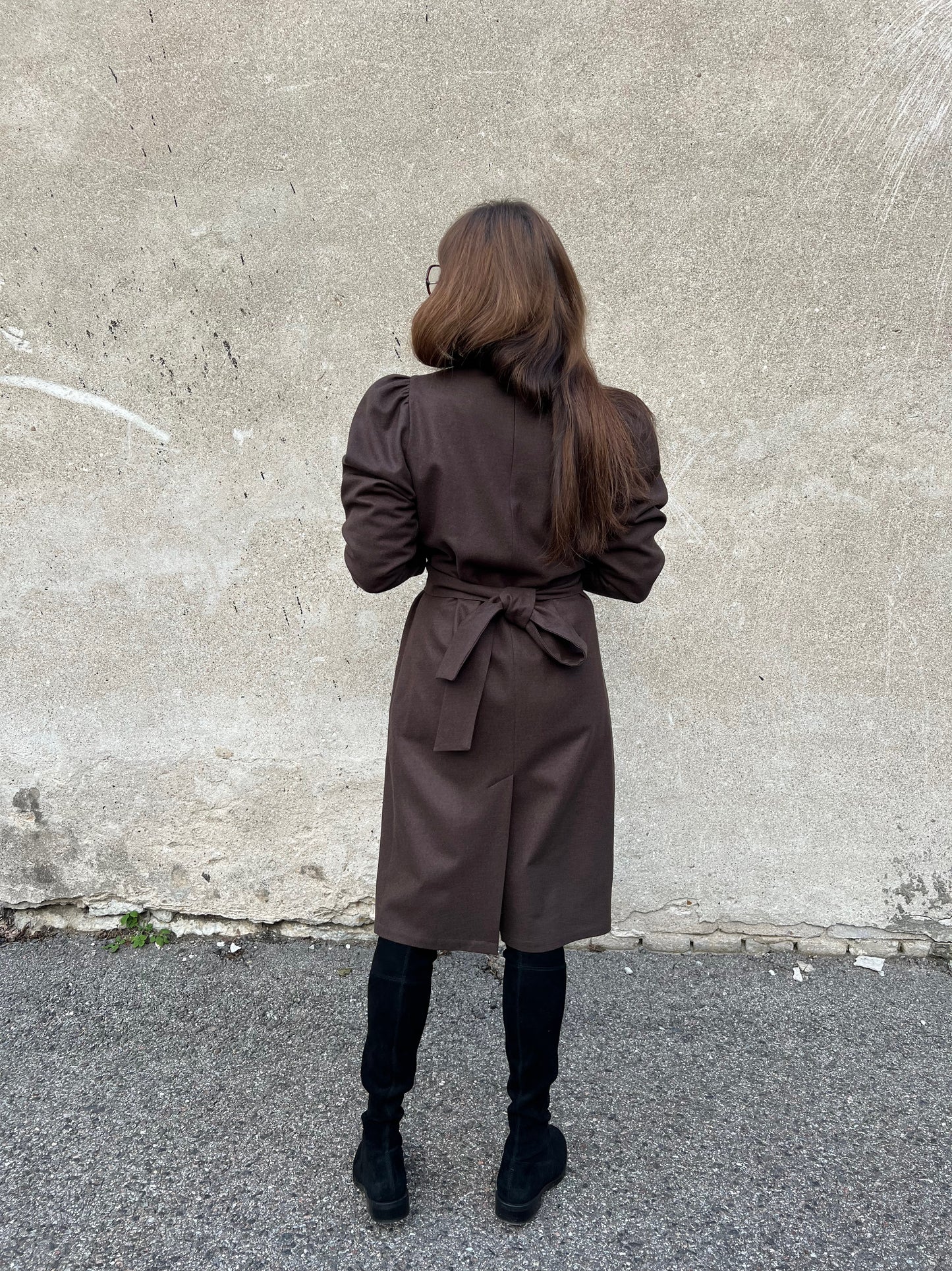 firenze wool dress (americano, s)