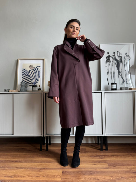 bilbao fine wool dress