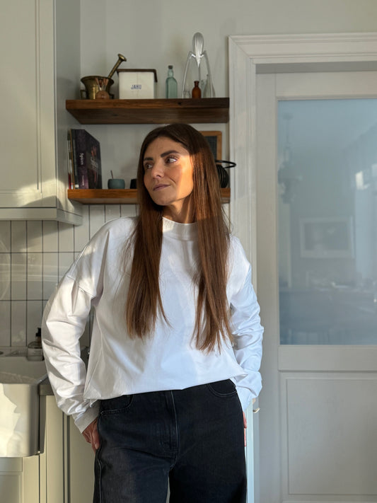 elda long sleeve t-shirt (white collection)