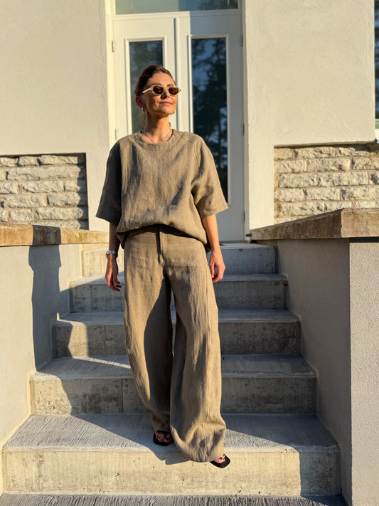 geilo linen trousers