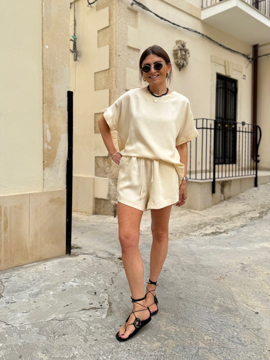 harajuku lyocell shorts