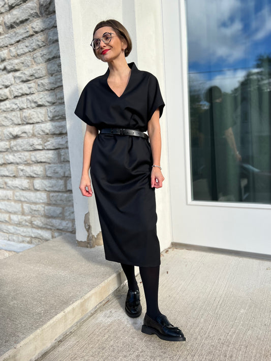 como fine wool dress