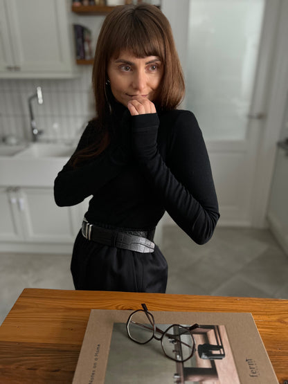 chamonix merino wool roll-neck