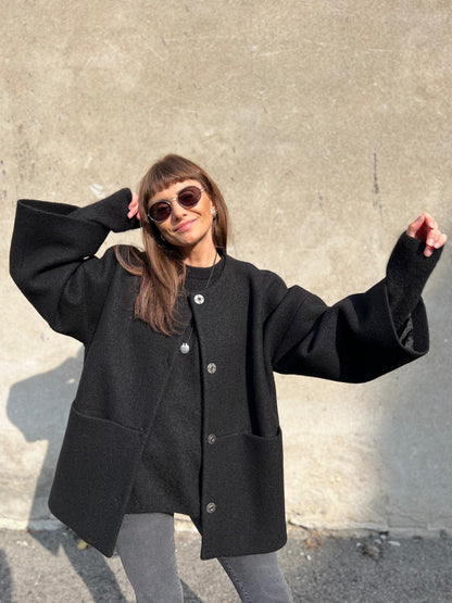 seoul wool boucle jacket