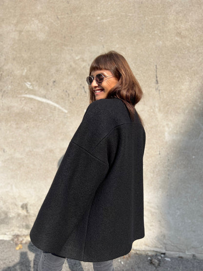 seoul wool boucle jacket