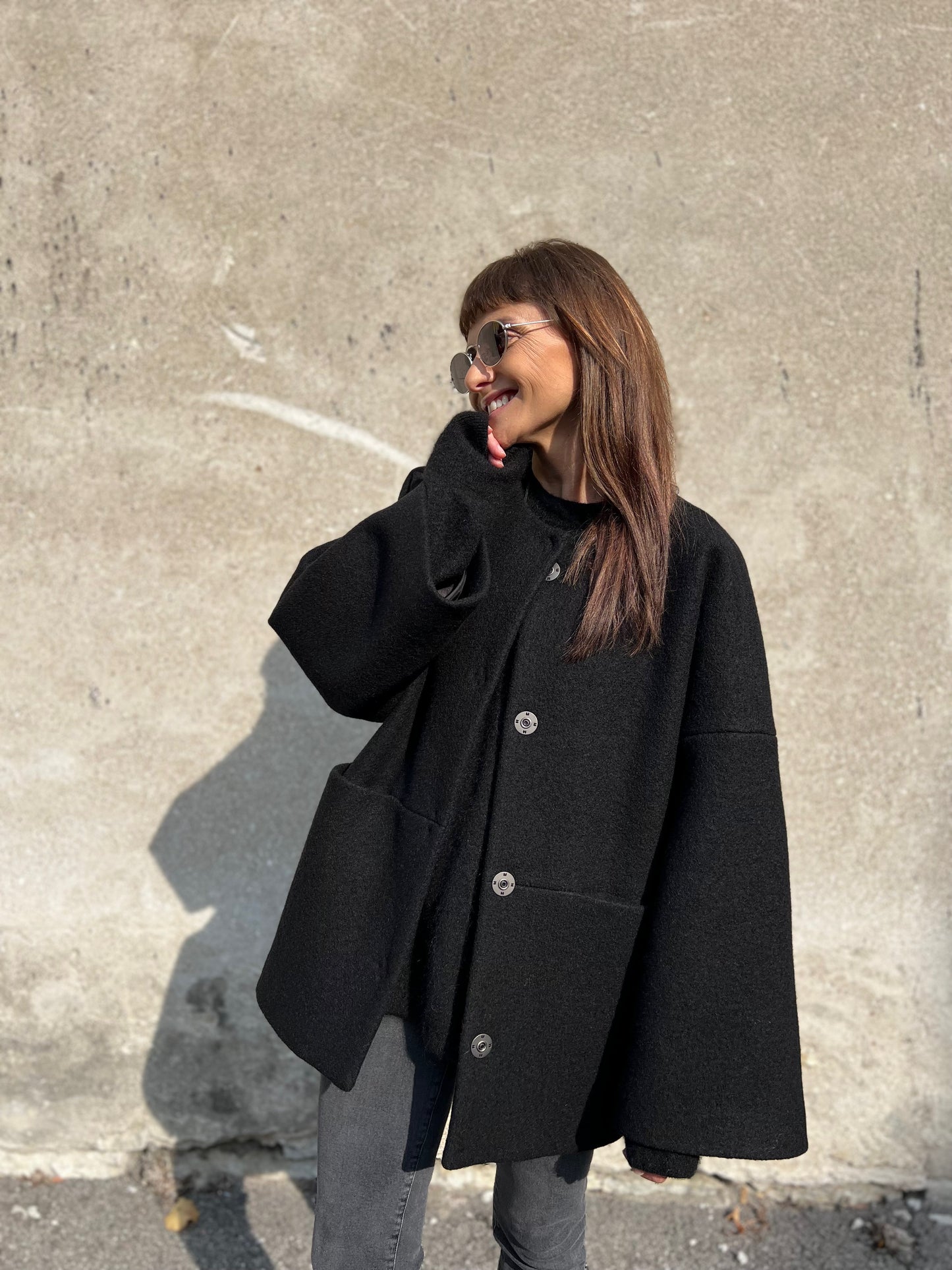 seoul wool boucle jacket