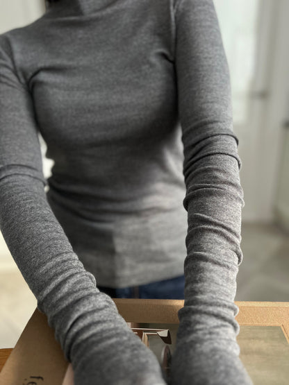 st moritz long sleeve merino top