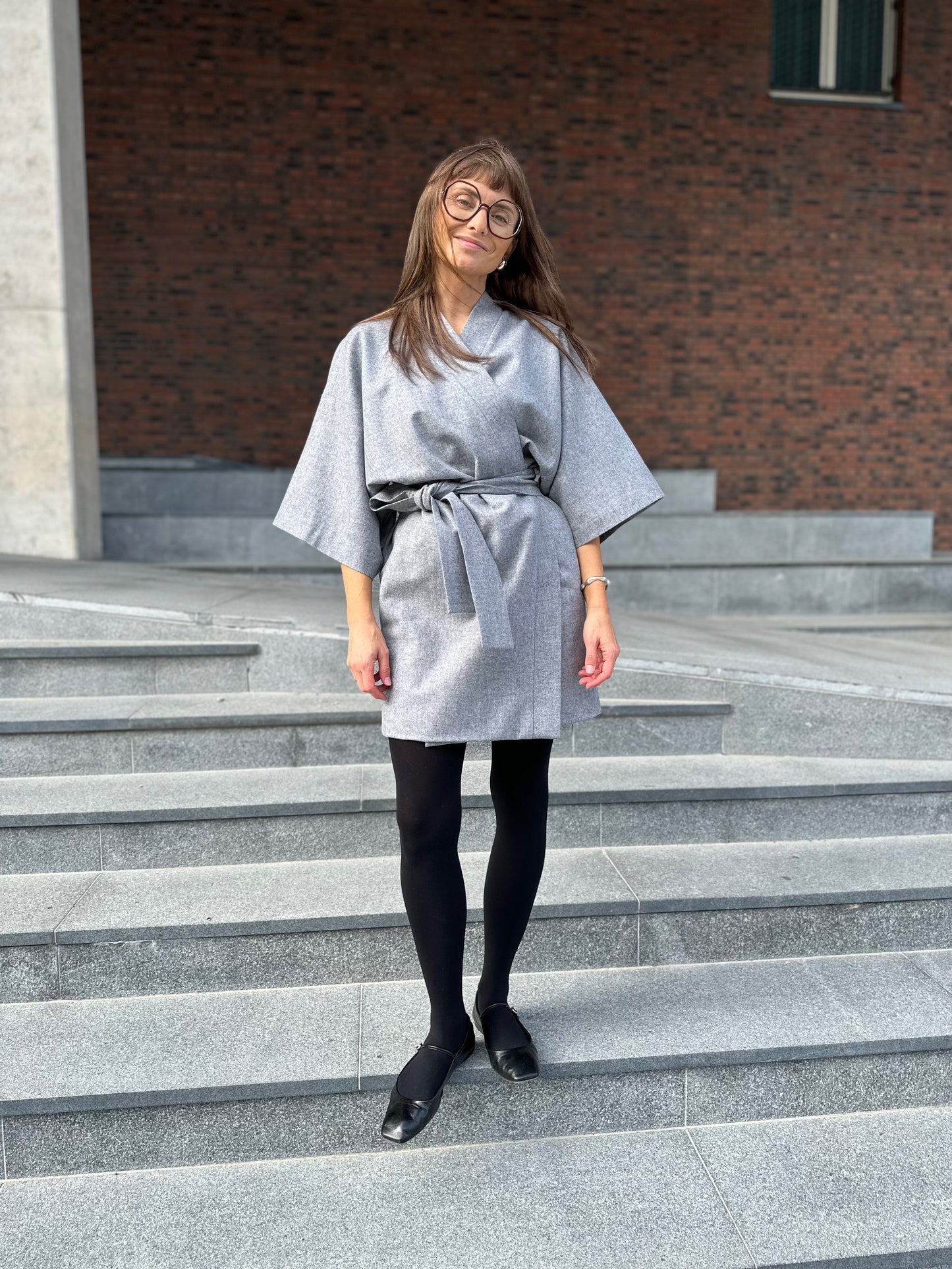 osaka wool dress