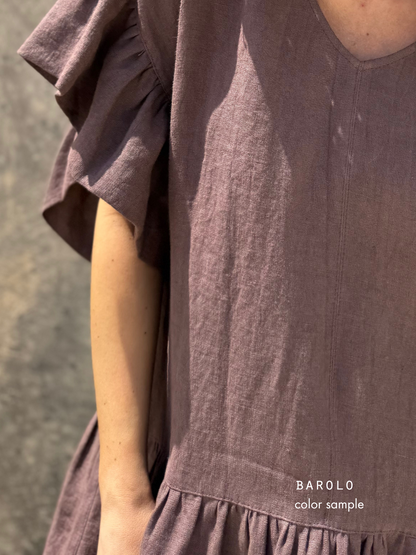 osaka linen dress