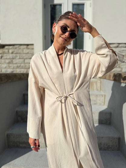 bari lyocell dress