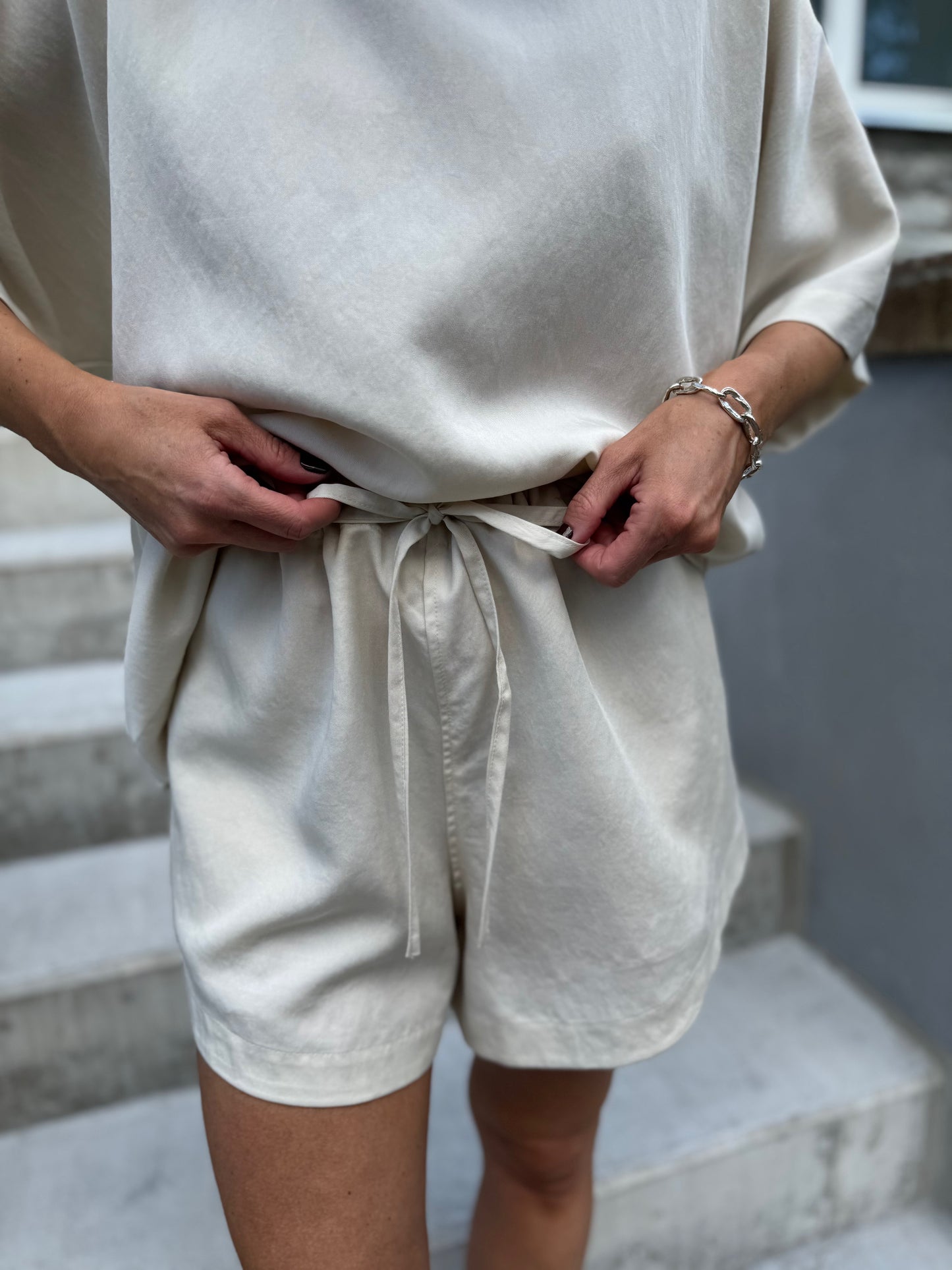 harajuku lyocell shorts