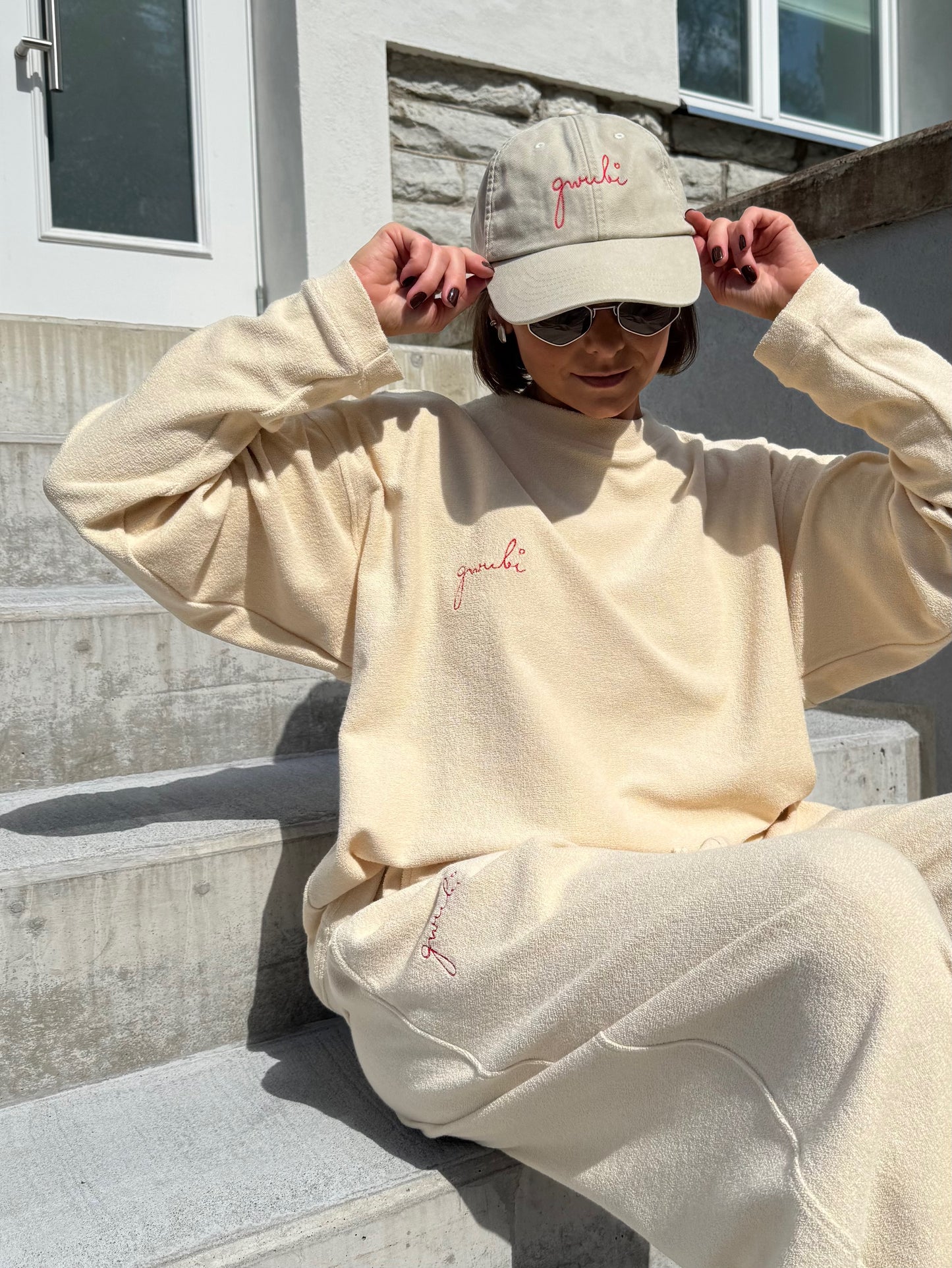 mumbai terry jersey trousers