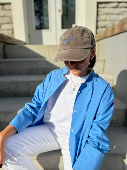 mykonos vintage look cap