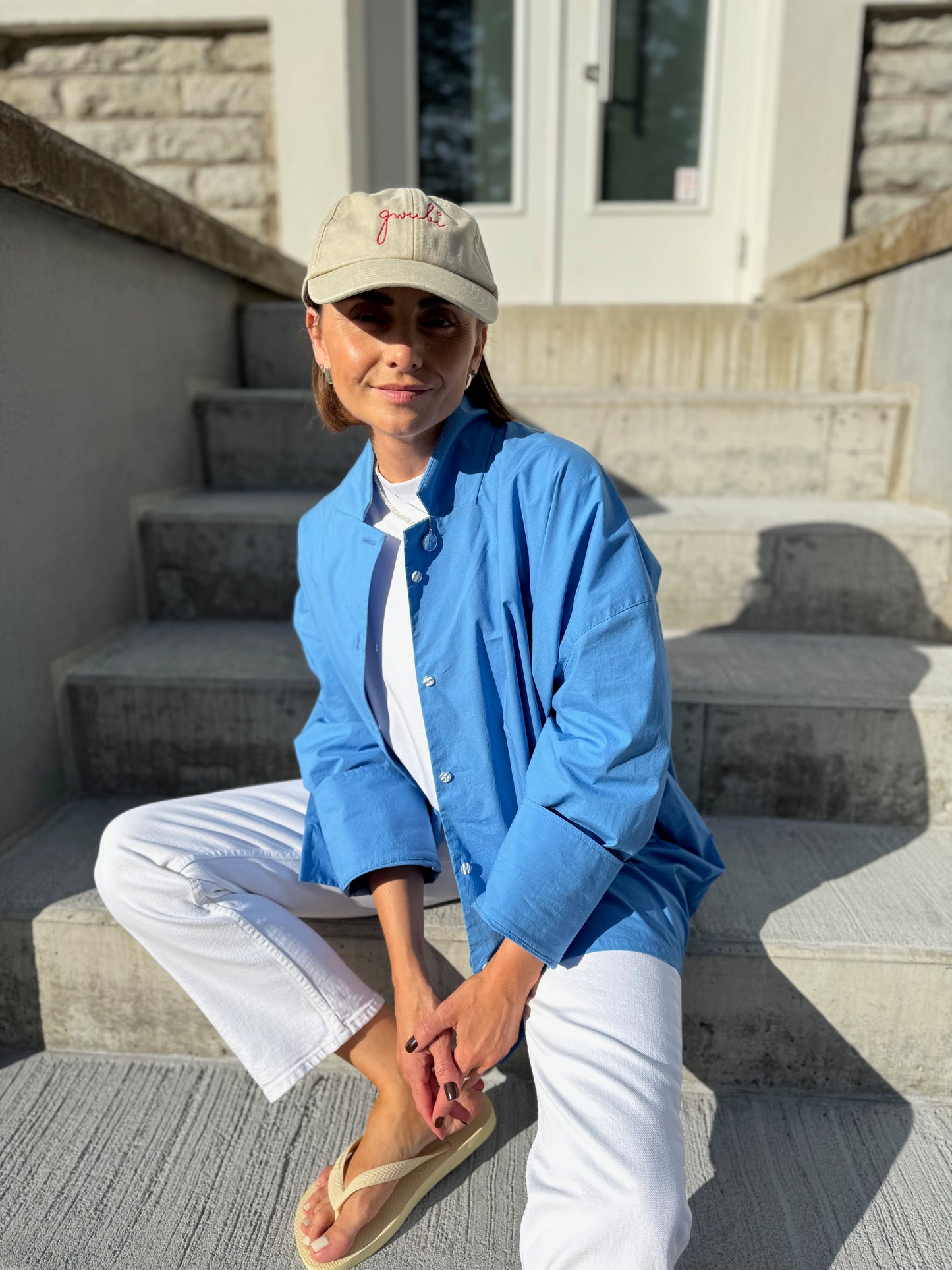 mykonos vintage look cap