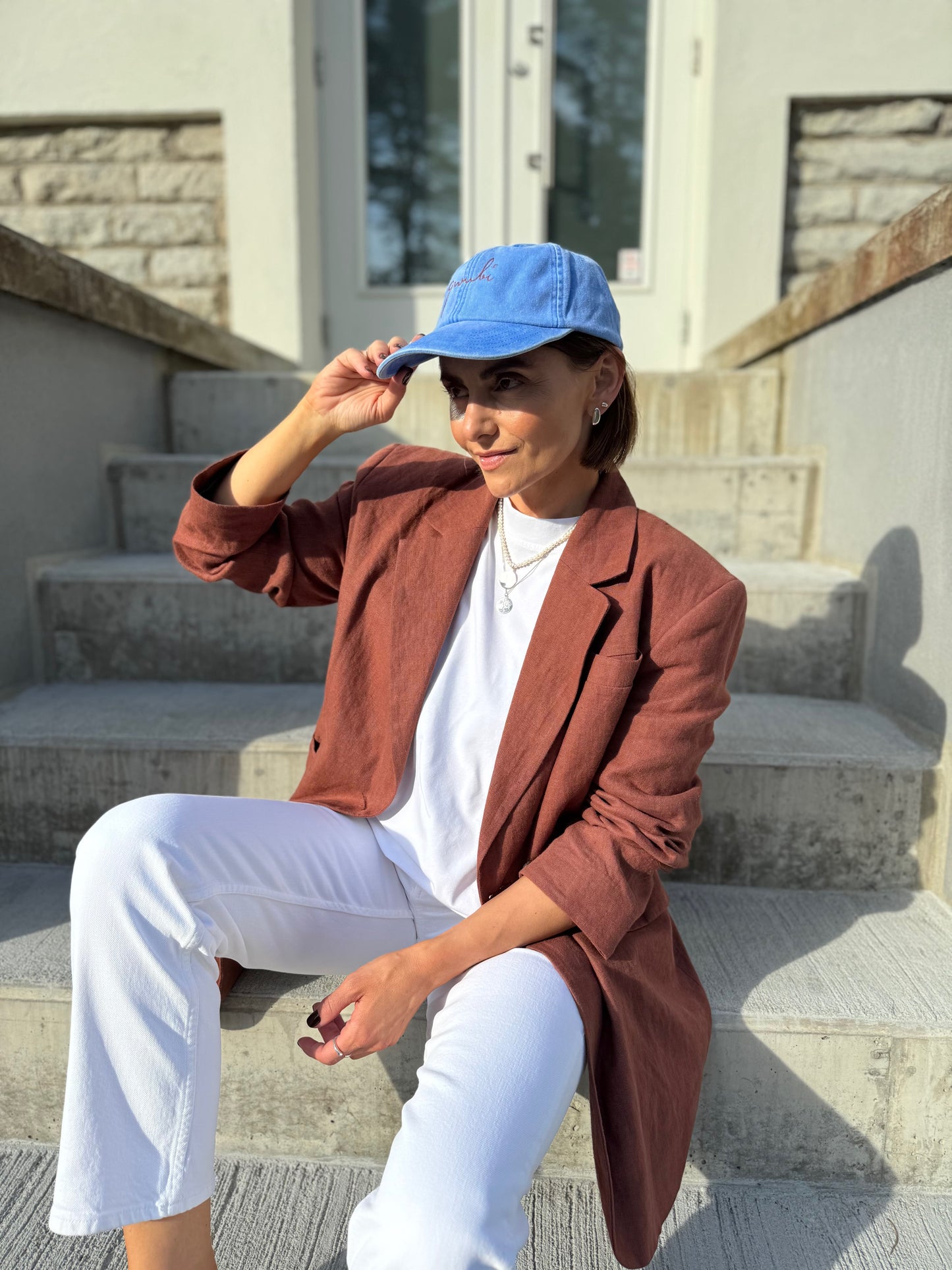 mykonos vintage look cap