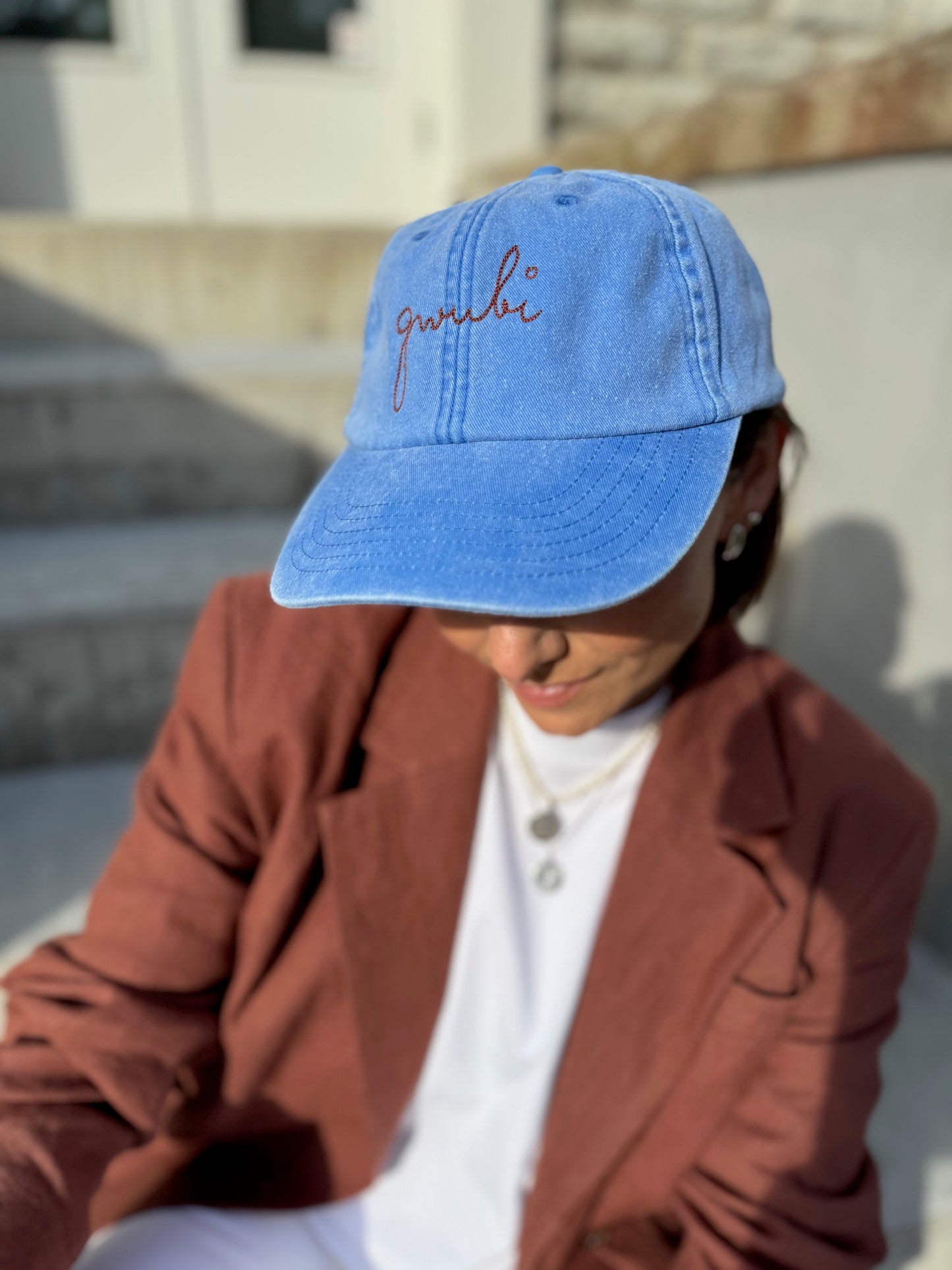 mykonos vintage look cap
