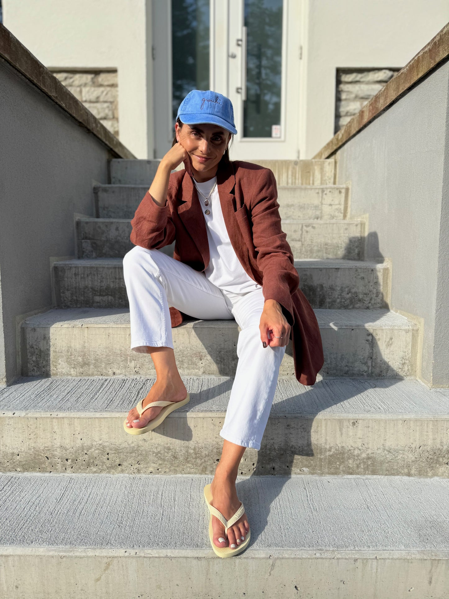 mykonos vintage look cap