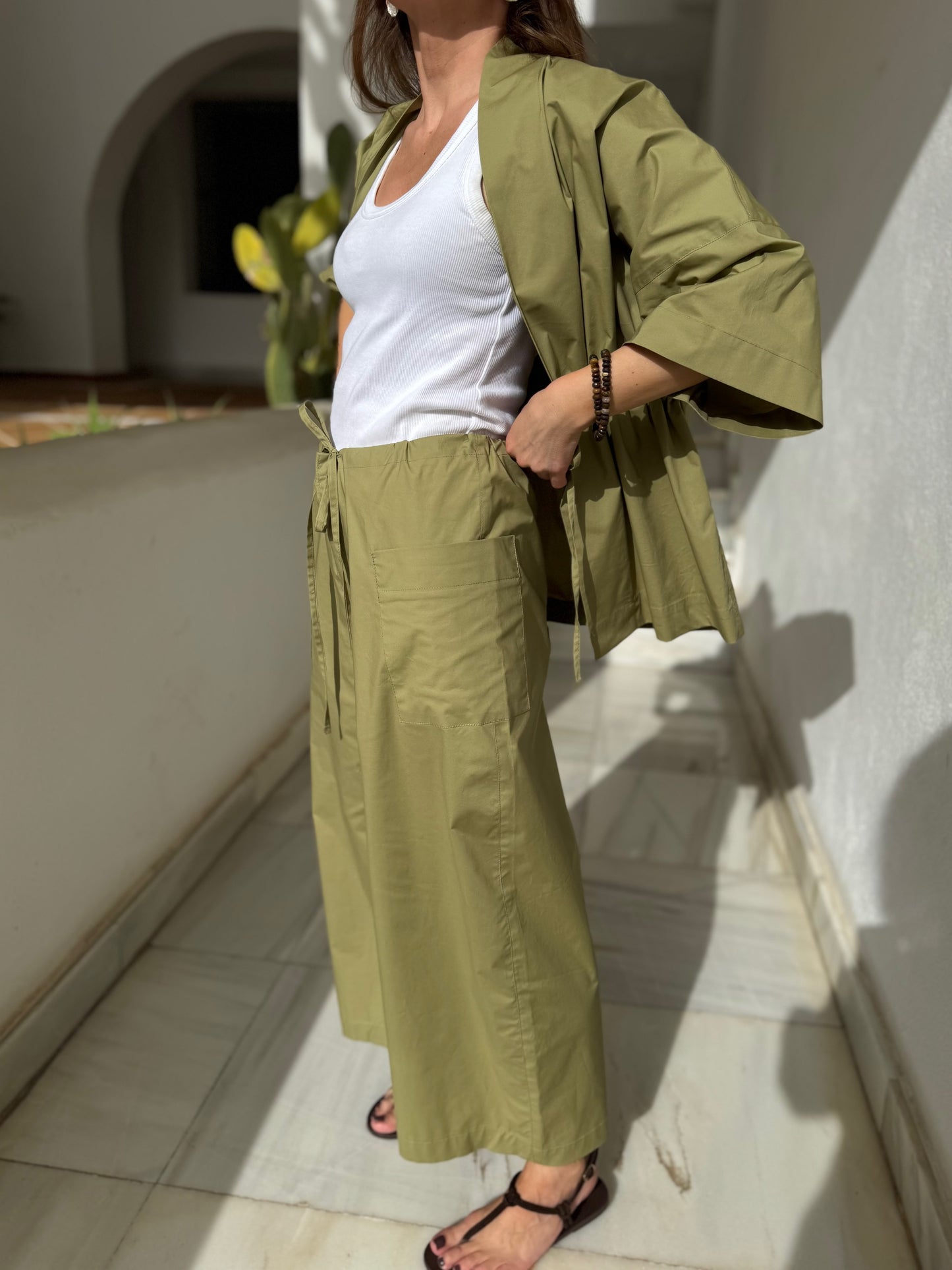 acapulco poplin trousers