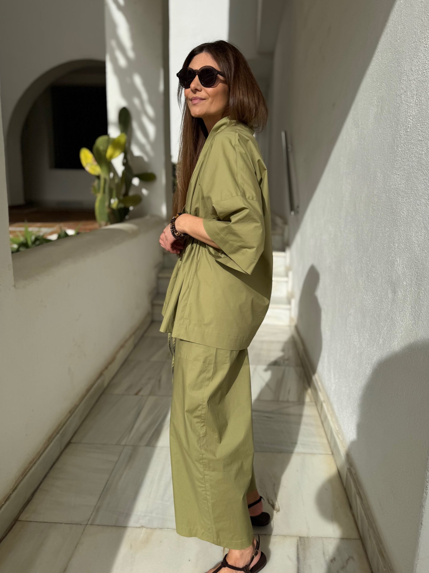 acapulco poplin trousers