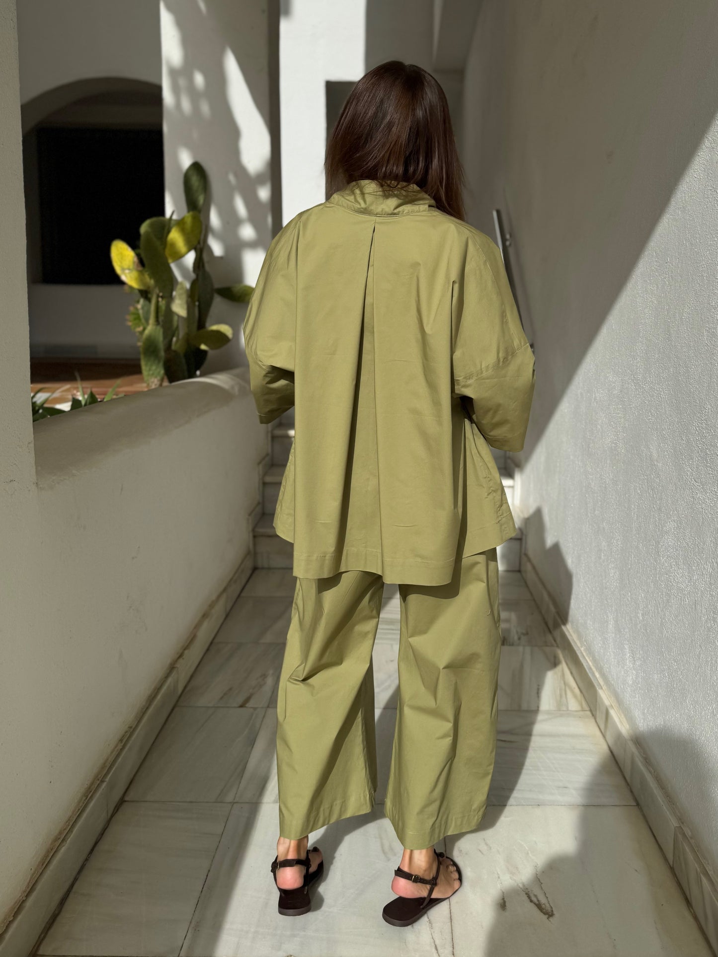 acapulco poplin trousers