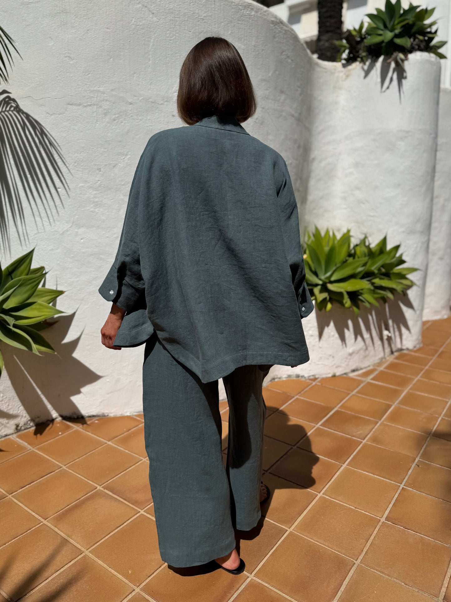 acapulco linen trousers