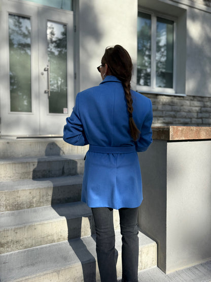 milan oversized alpaca wool blazer