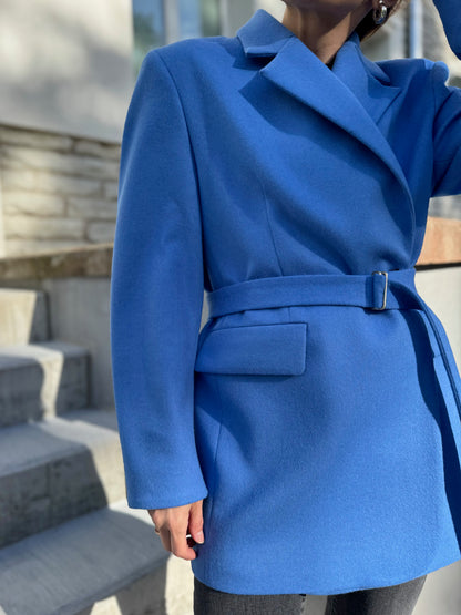 milan oversized alpaca wool blazer