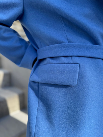 milan oversized alpaca wool blazer