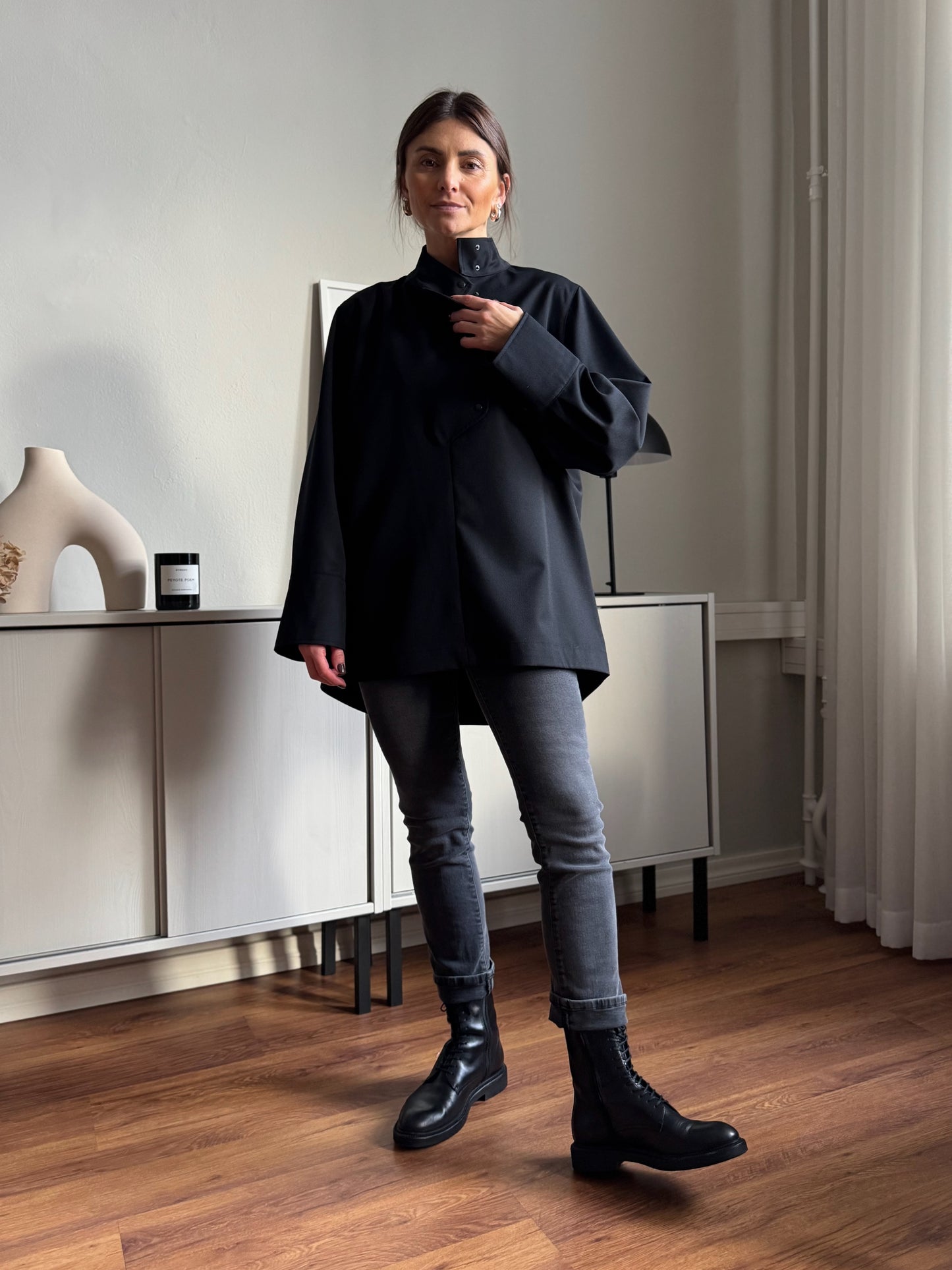 bilbao fine wool blouse