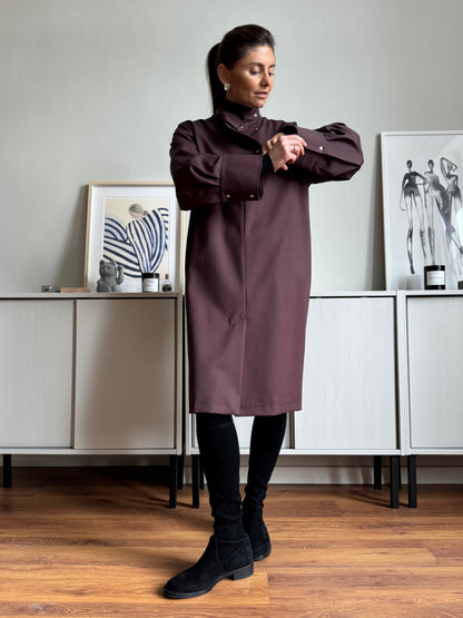 bilbao fine wool dress