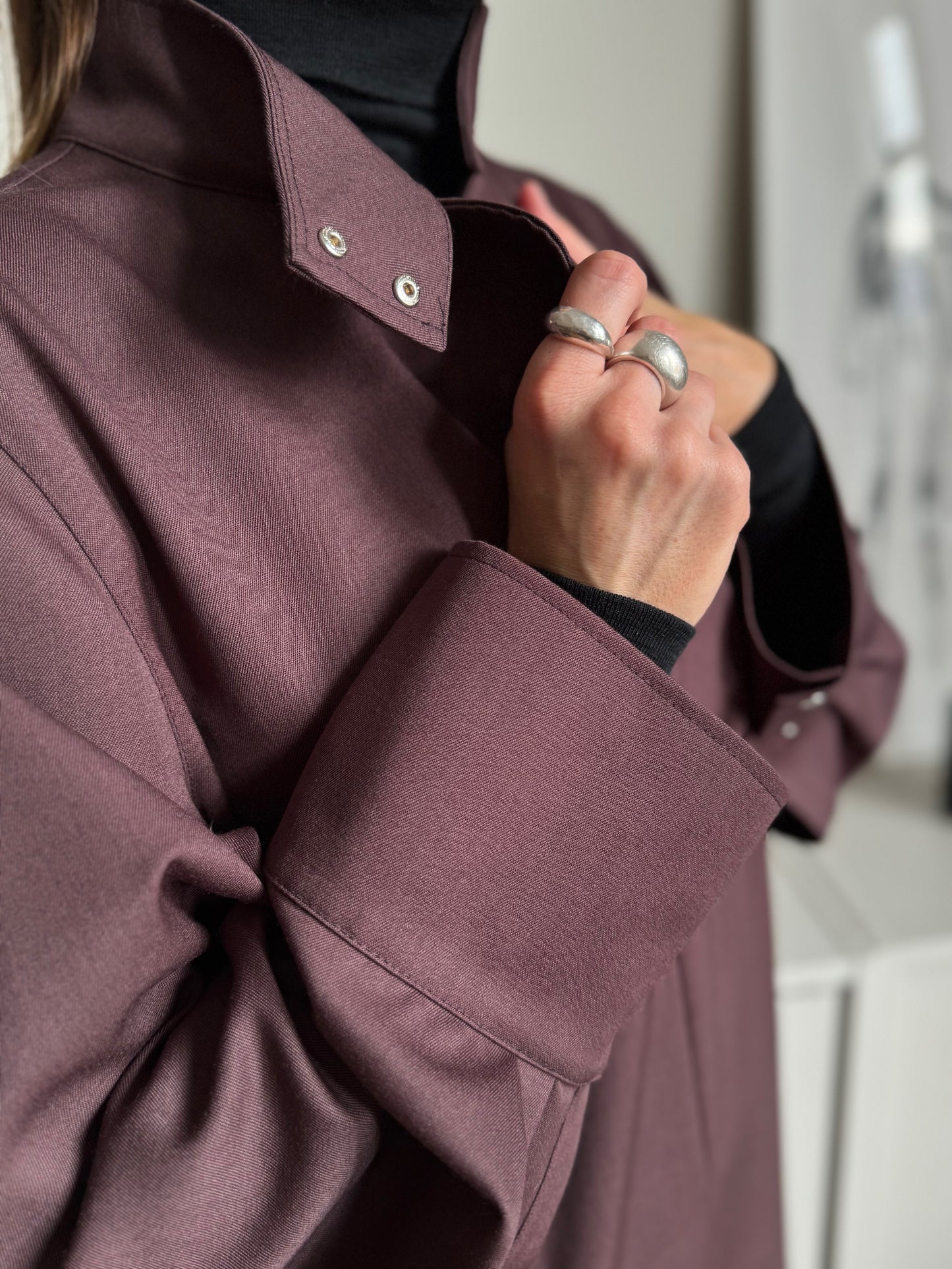 bilbao fine wool dress