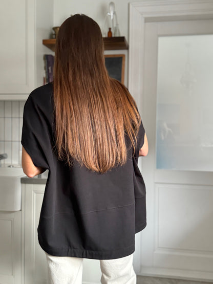 bodo cape-style t-shirt (black collection)