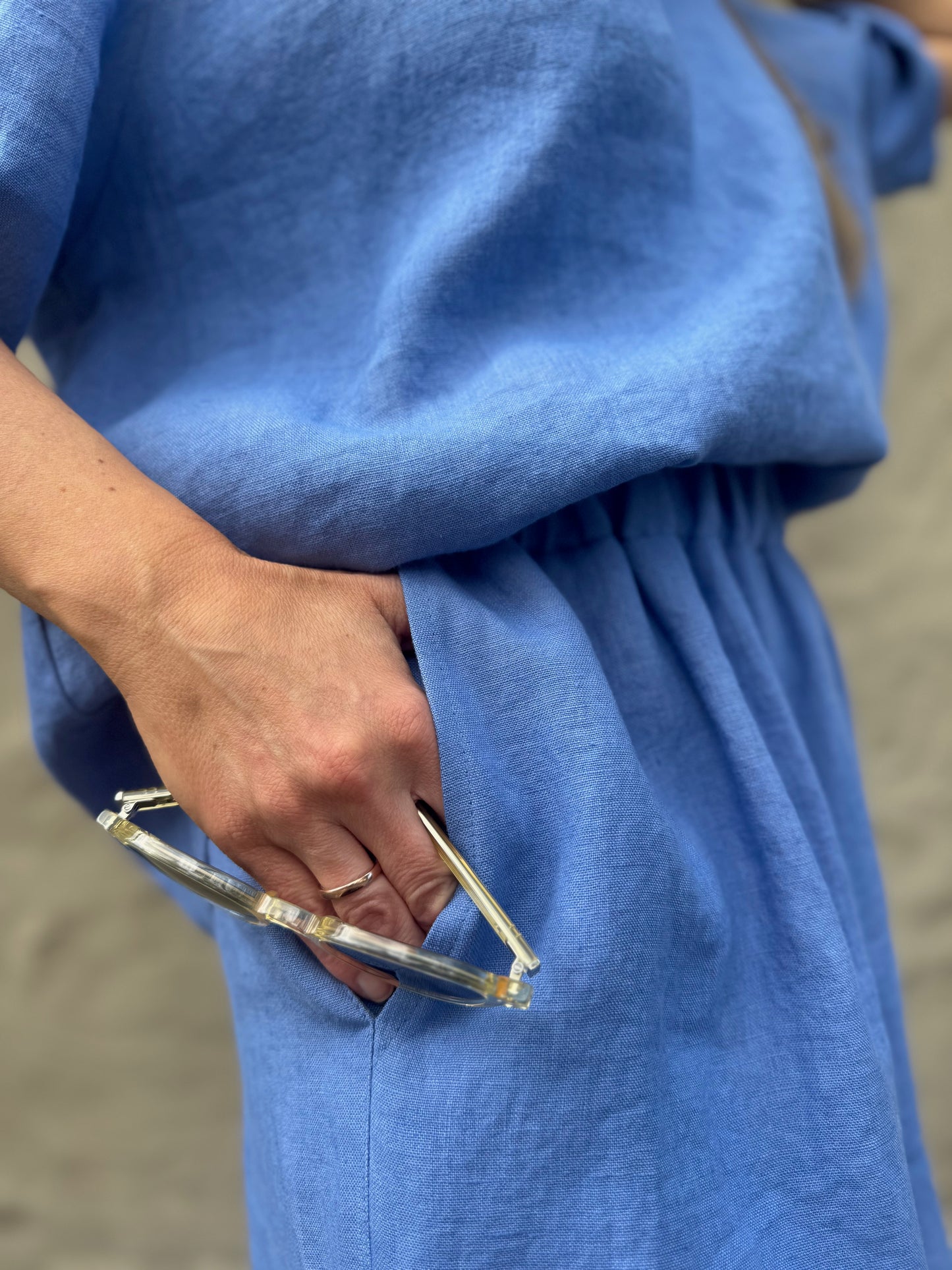 casablanca linen shorts