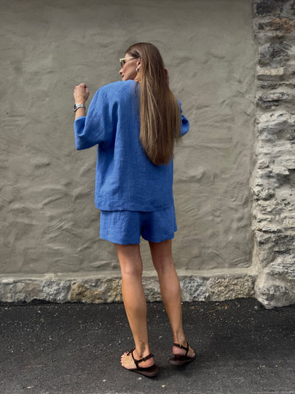 casablanca linen shorts