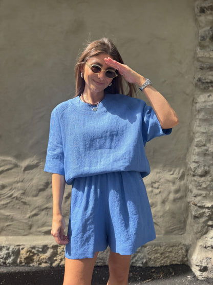 casablanca linen shorts