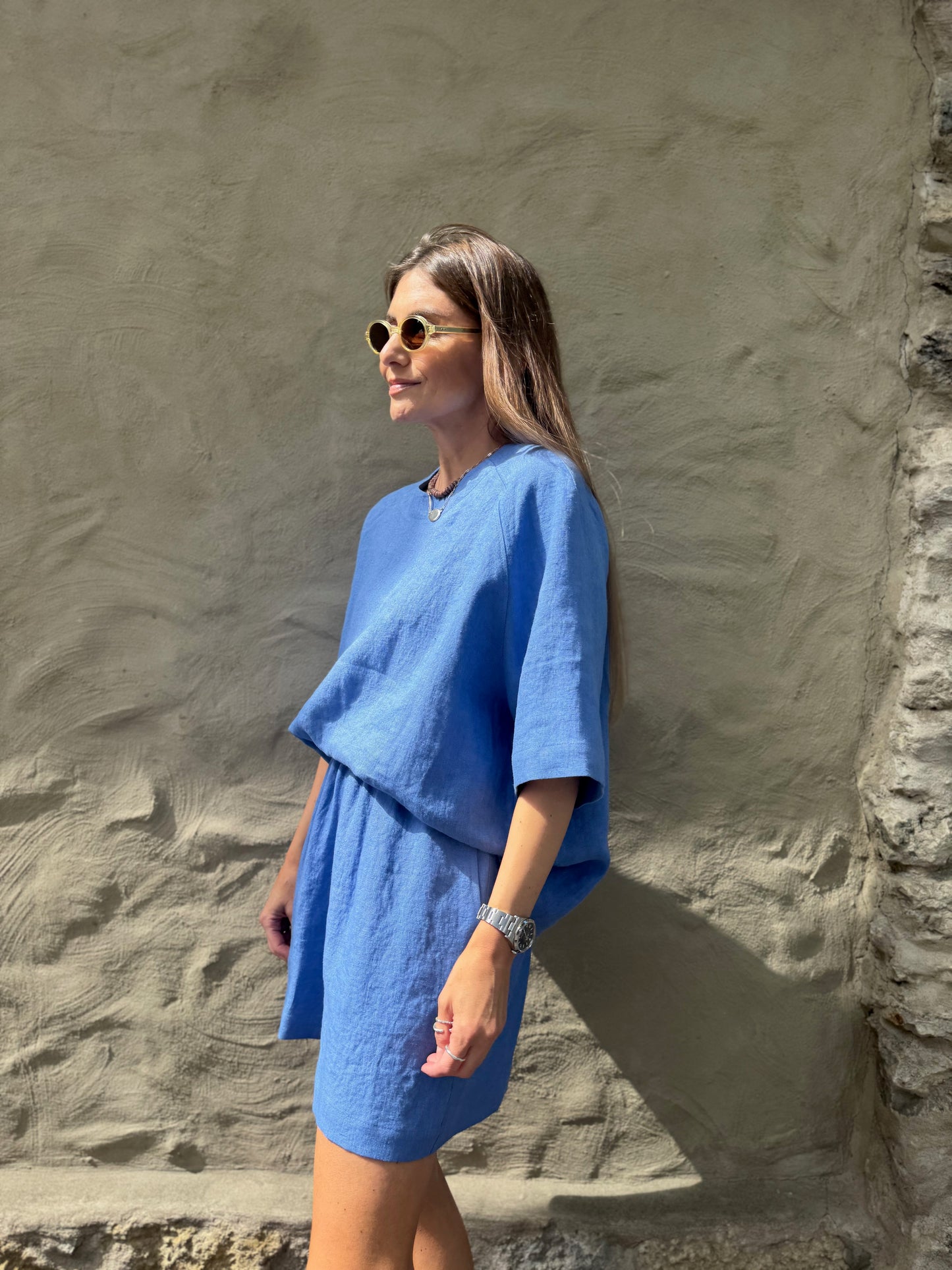 casablanca linen shorts