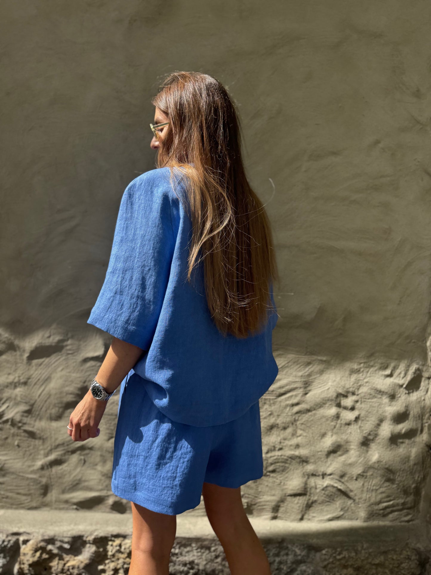 casablanca linen shorts