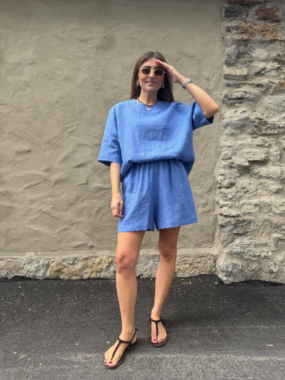 casablanca linen shorts