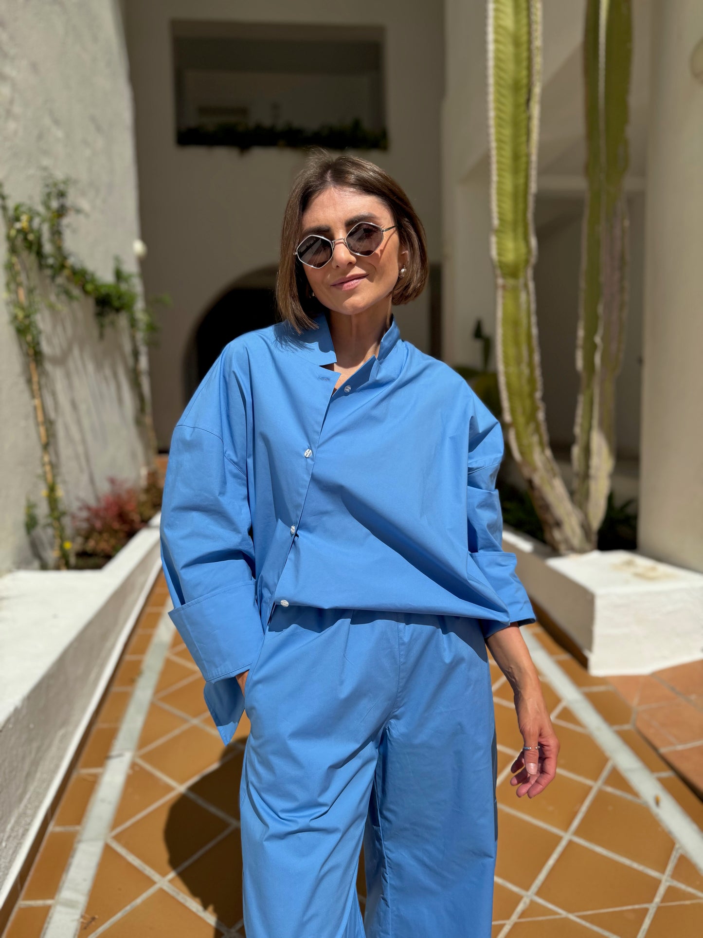 acapulco poplin trousers