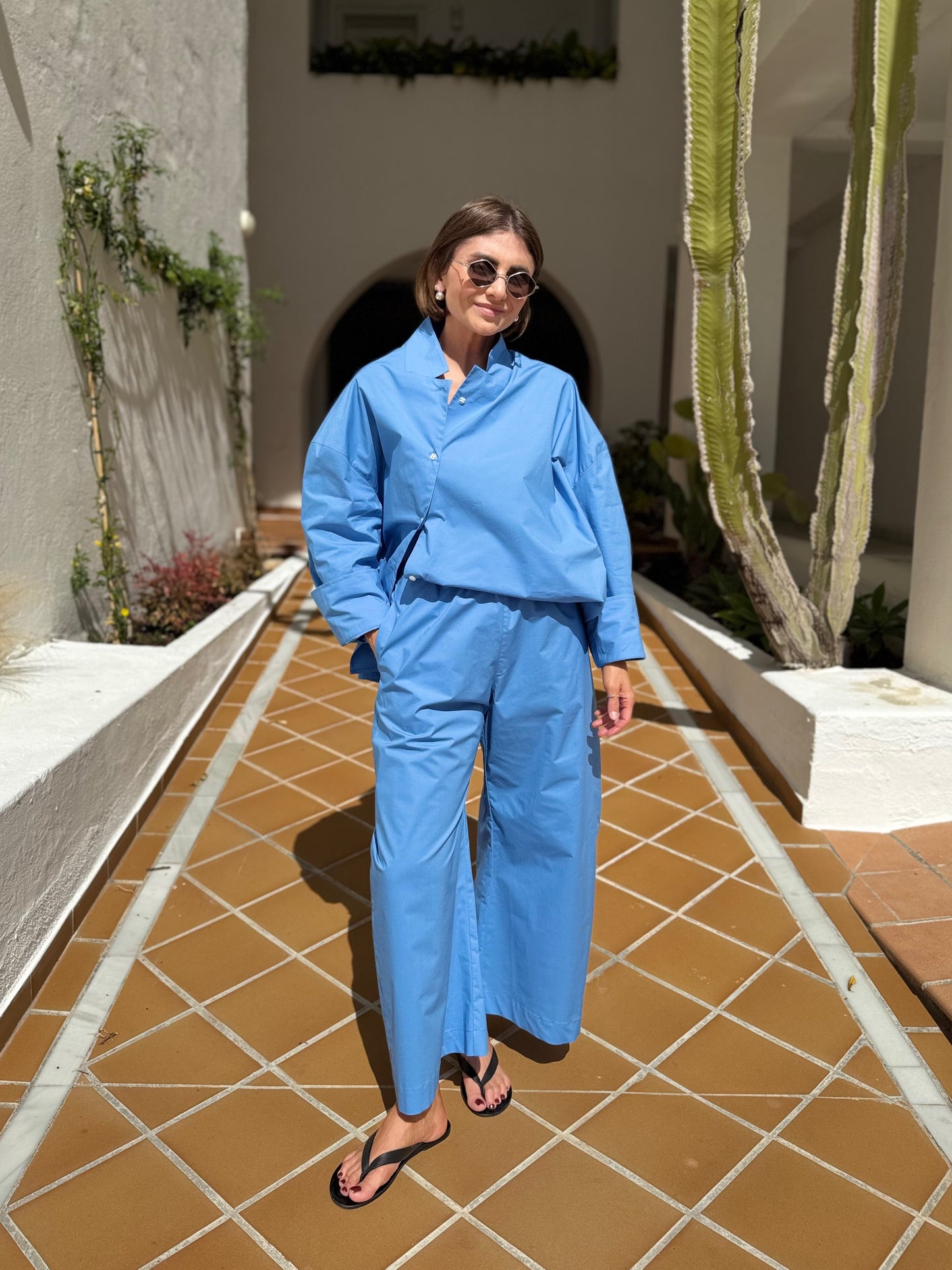 acapulco poplin trousers