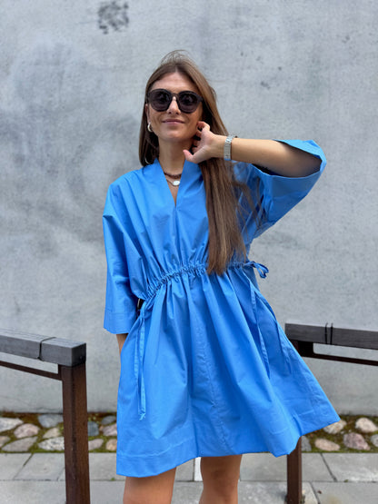 deia poplin mini dress