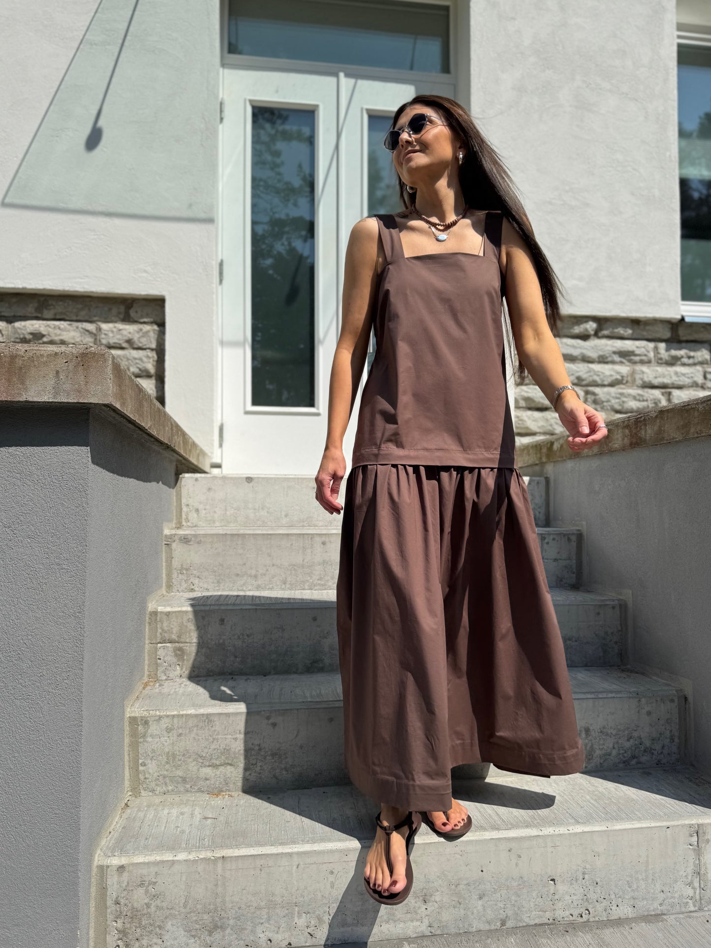 mahon poplin dress