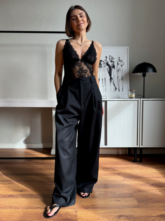 douro fine wool trousers