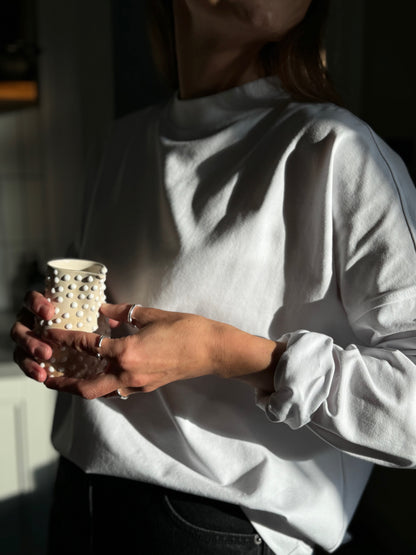 elda long sleeve t-shirt (white collection)