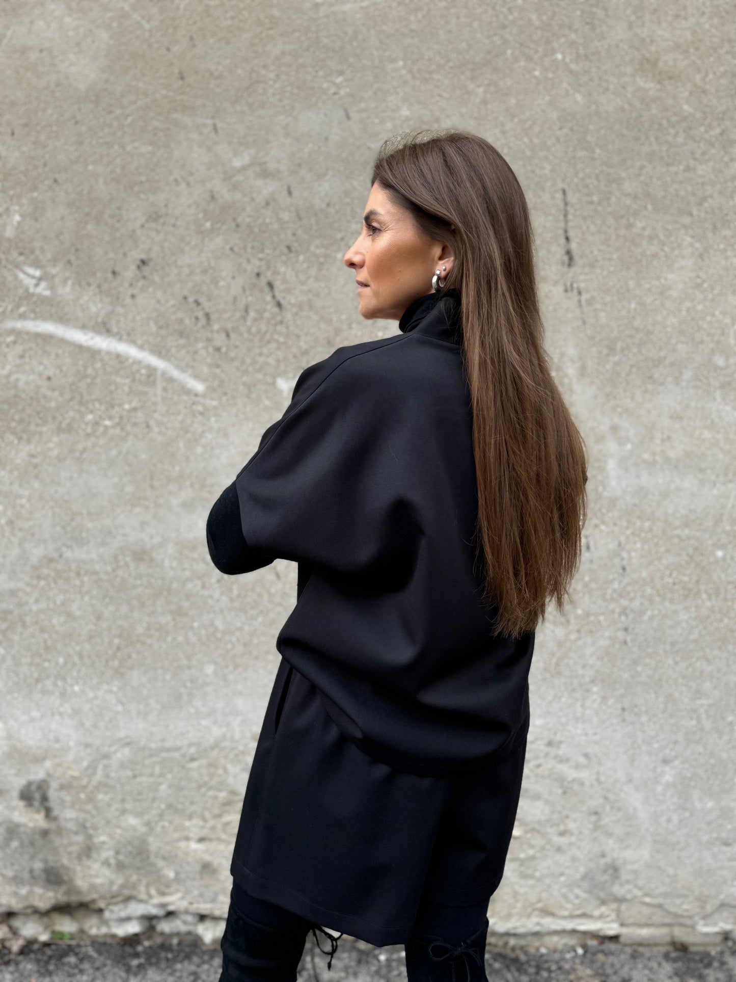 como fine wool blouse