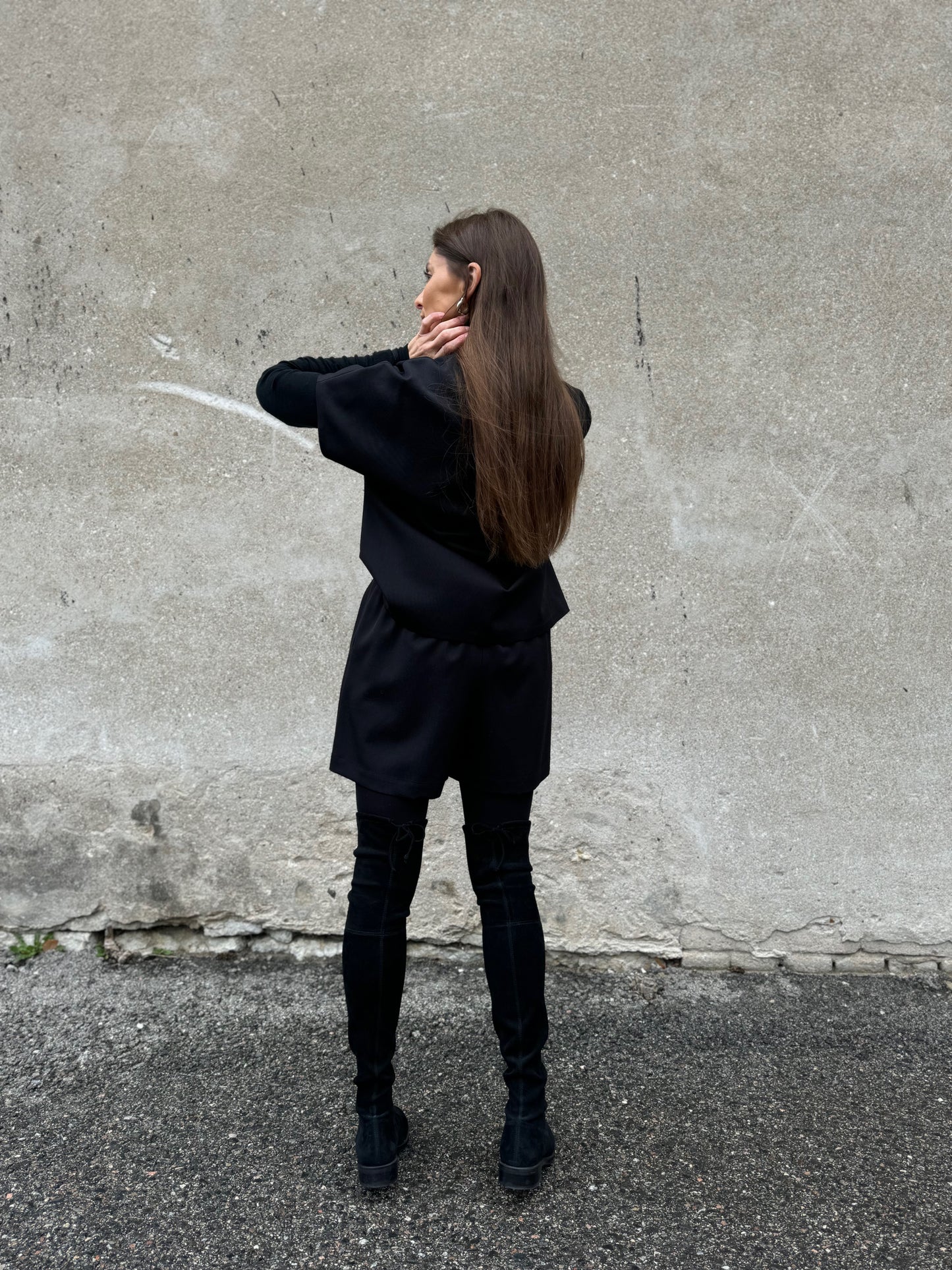 como fine wool blouse