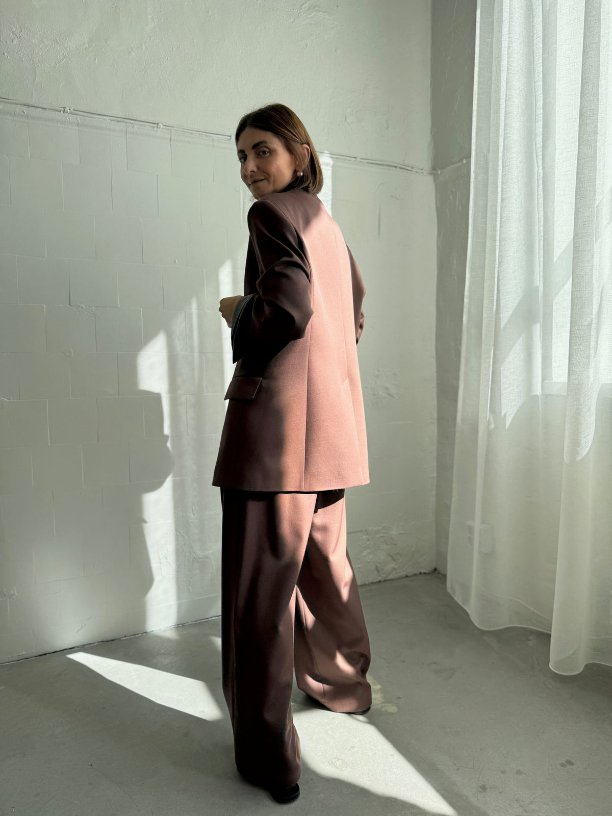 douro fine wool trousers