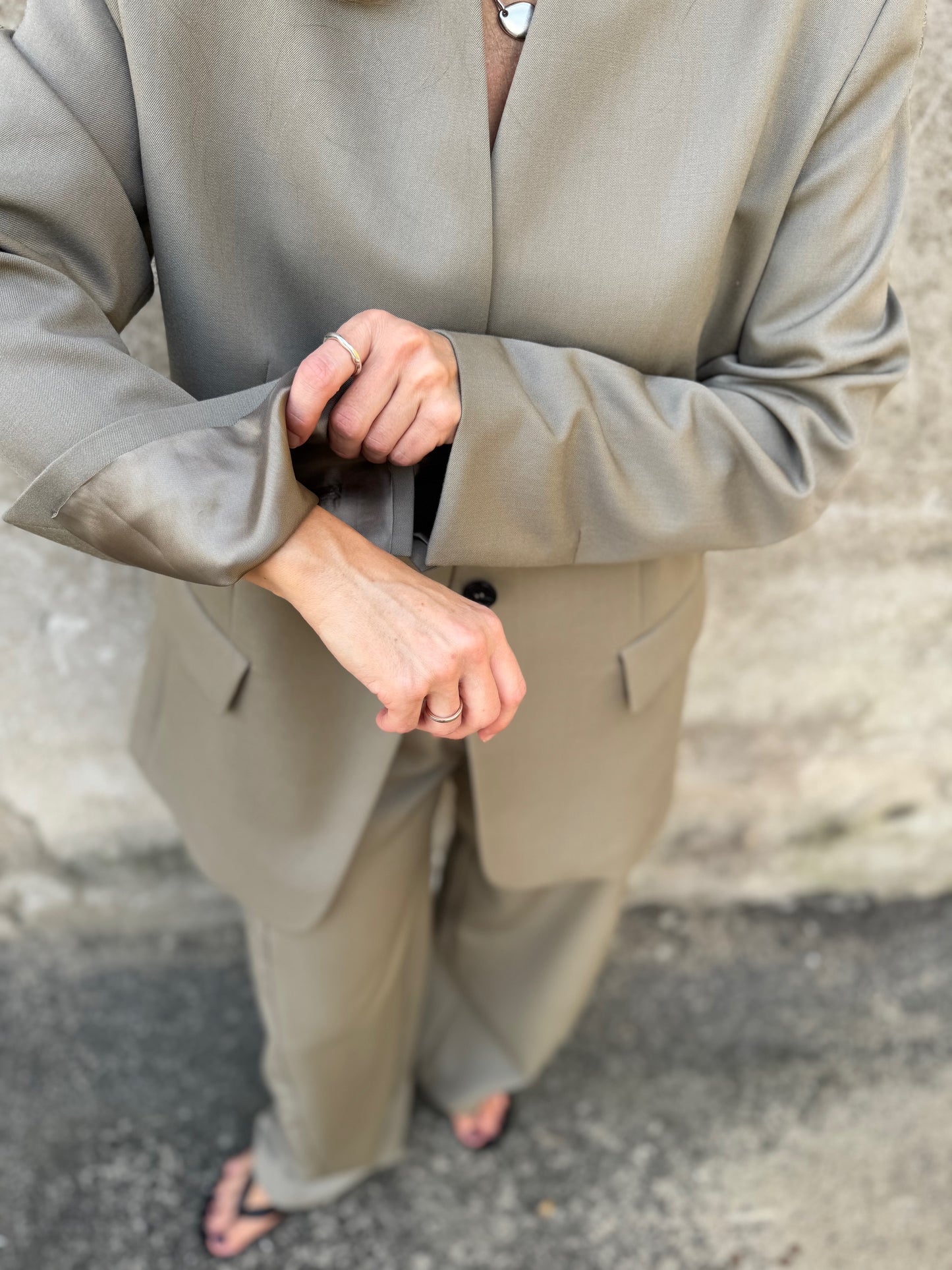 malaga fine wool blazer