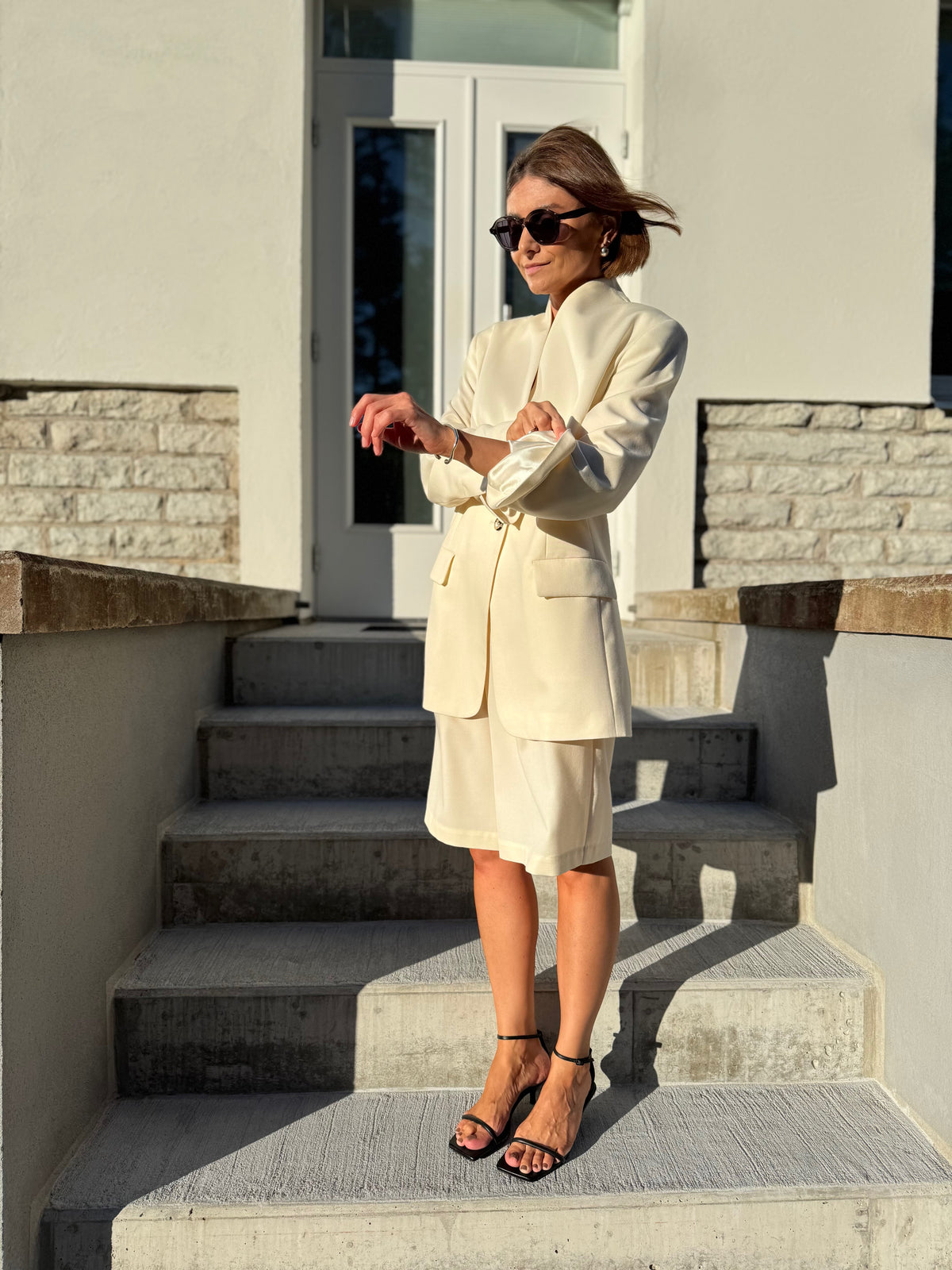 malaga fine wool blazer